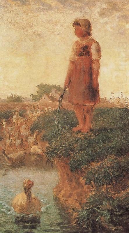 Jean Francois Millet The Girl china oil painting image